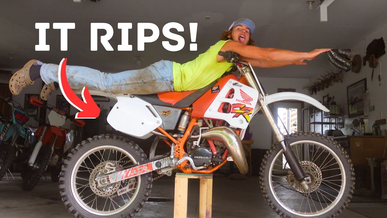 I Bought A 1991 CR125 to MOD AND RACE!