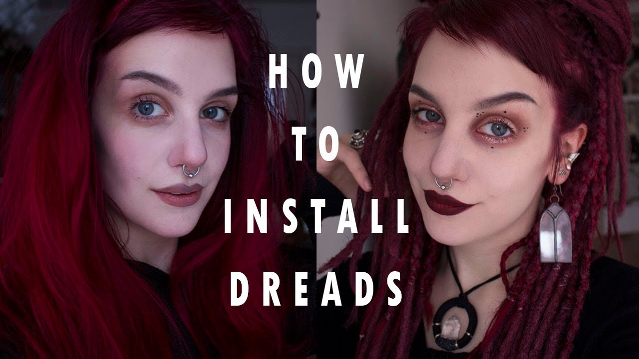 How To Install Synthetic Dreads | Manic Moth
