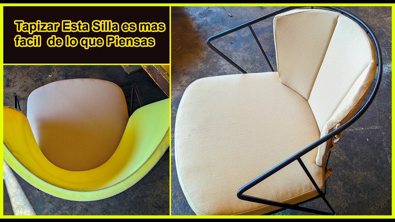 Hacer  Conjin de una silla con Curva sin que Quede Arrugado.