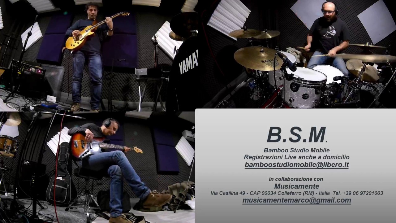 MUSICAMENTE presenta, B.S.M. Registrazioni STUDIO/LIVE, un' idea di SG74