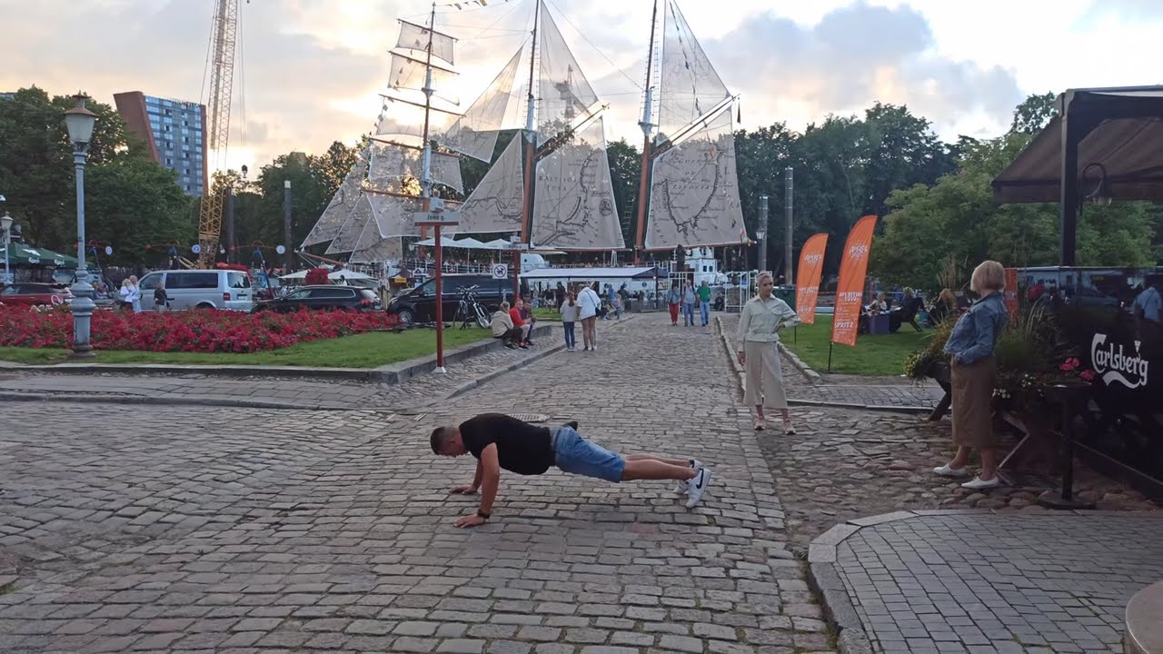 Day 10 25 push ups for 25 days #Klaipeda #jurossvente #Meridianas #pushups