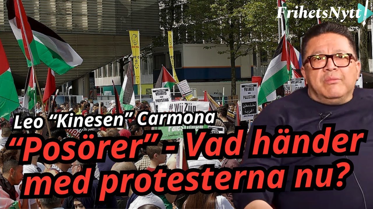 Palestinaprotesterna tog &ouml;ver gatorna - f&ouml;rsvinner de nu? - Leo 