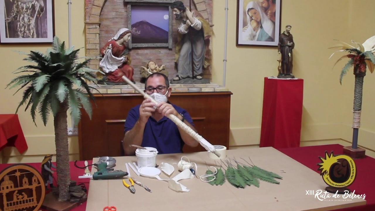 taller de Belenes. Palmera