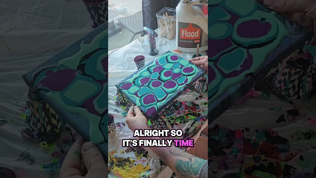 It ONLY Takes 10 Minutes to Make THIS!! Easy Art Technique
