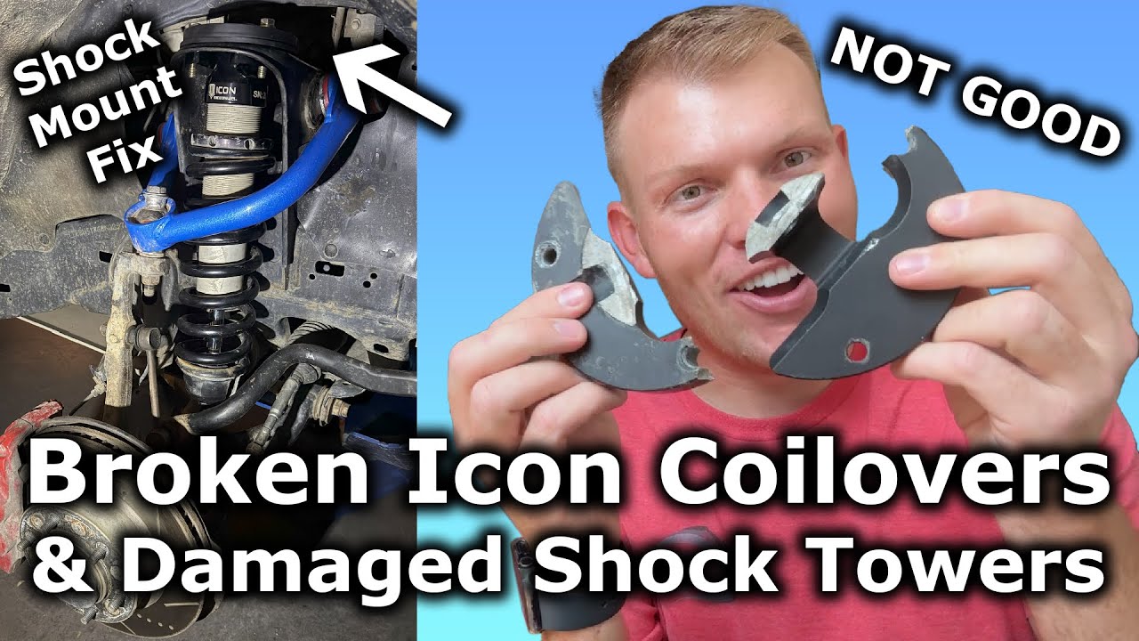 My Icon Coilovers Almost Broke my FJ Cruiser - Damaged Shock Towers - How to Fix & Prevent