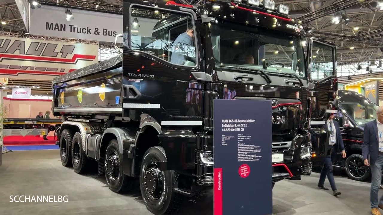 MAN TGS Bi Benne Meiller Individual Lion S 2.0 41.520 8x4 BB CH (2024) Solutrance 2023