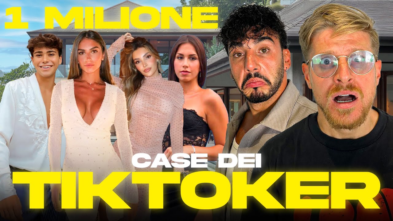 REAGIAMO ALLE CASE MILIONARIE DEI TIK TOKER ITALIANI - QUANTI SOLDI HANNO QUESTA PUNTATA &Egrave; ASSURDA!