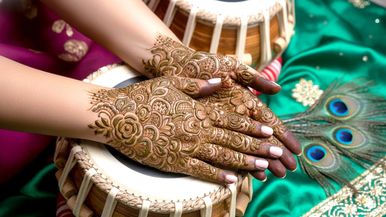 Royal Shaadi Vibes 💕 3D Arabic Mehndi | Trending Design | Heena by Rizvana