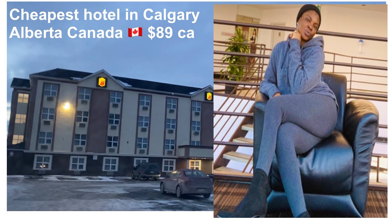 $89 Hotel \  super 8 by Wyndham Calgary/airport Alberta Canada 🇨🇦