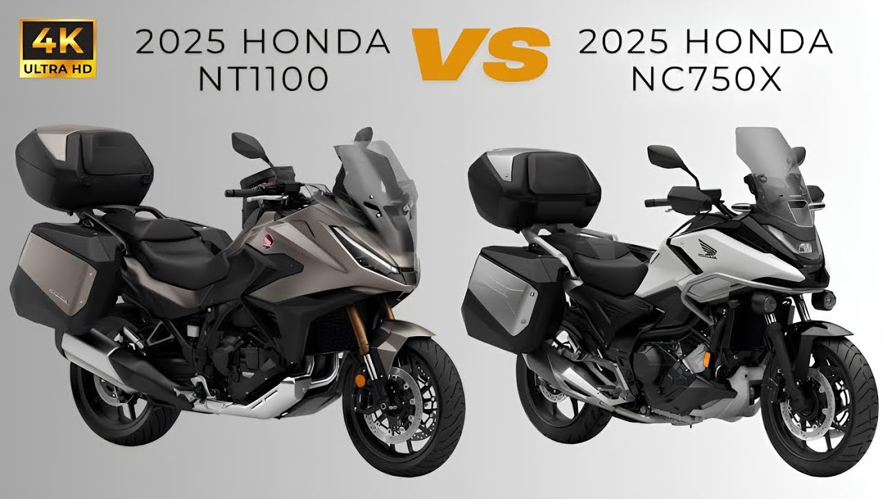 Honda 2025 года: NC750X против NT1100 — что подойдет именно вам?