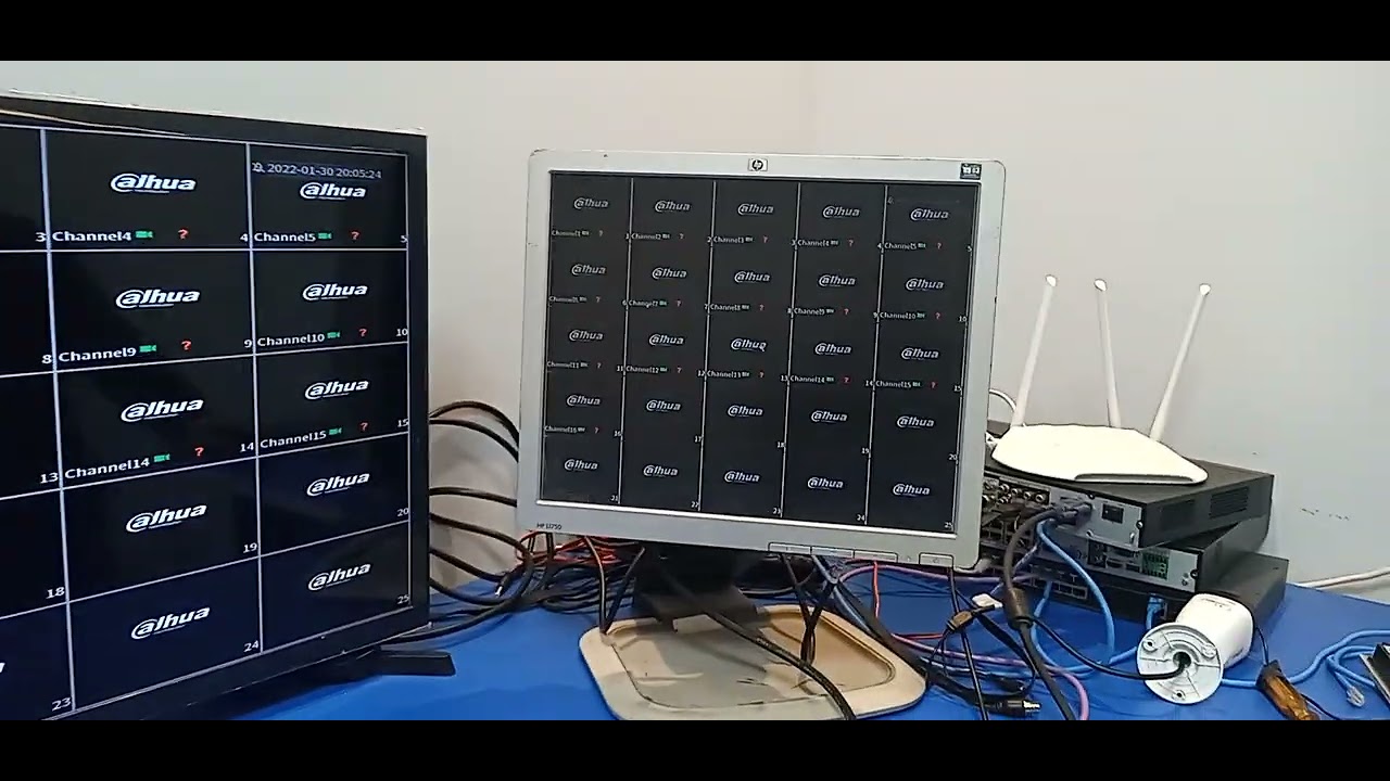DAHUA main screen and subcreen