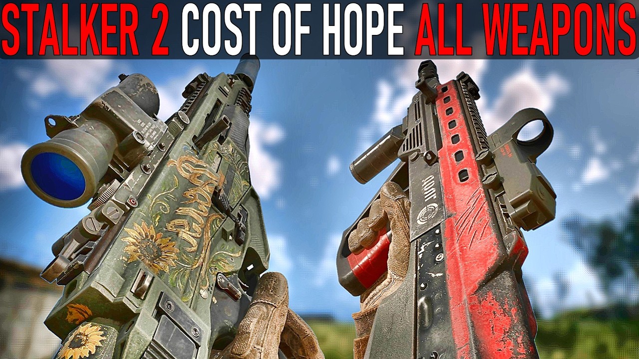 Stalker 2 Cost of Hope - All Weapons