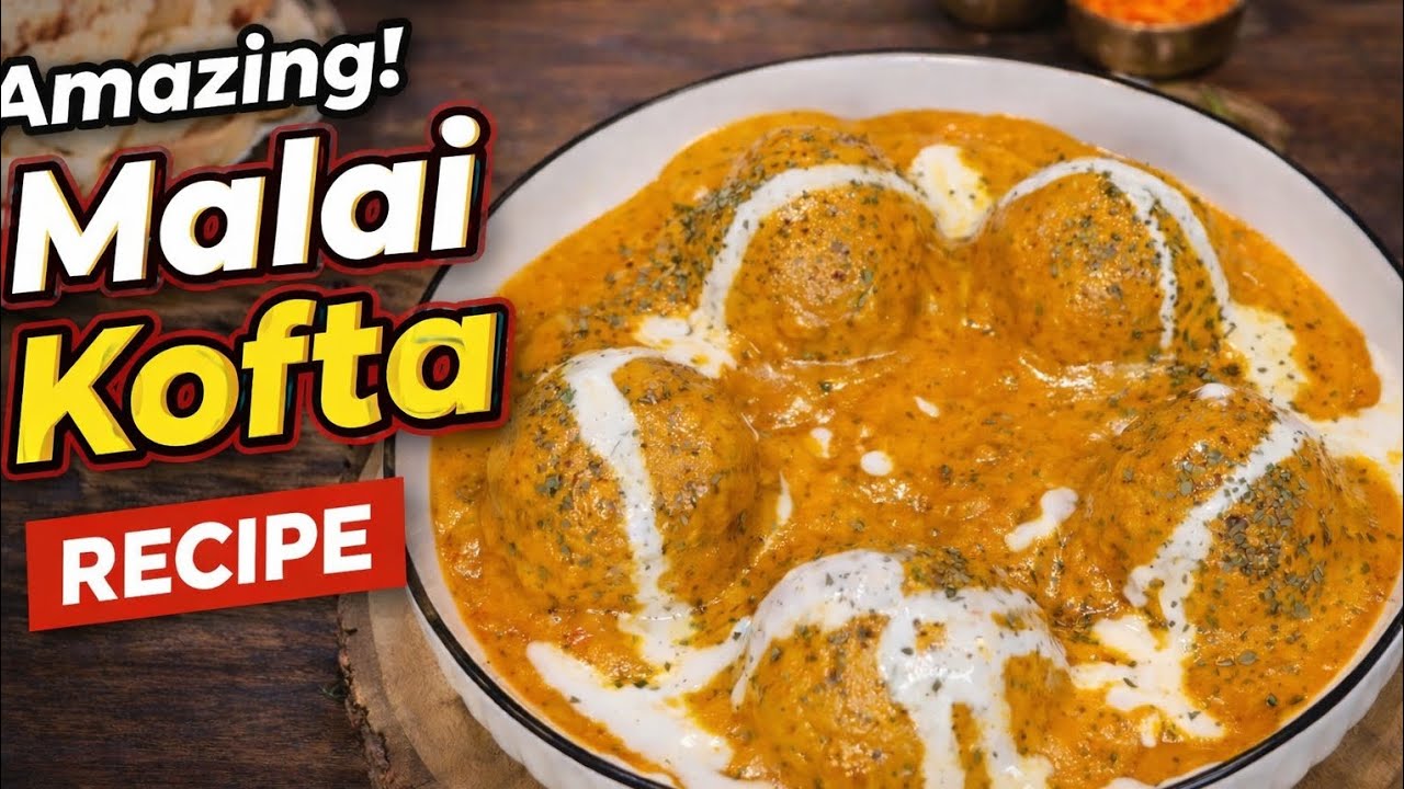 Restaurant Style Malai Kofta Recipe | Ghar Par Banaye Creamy, Rich & Perfect Malai Kofta #malaikofta