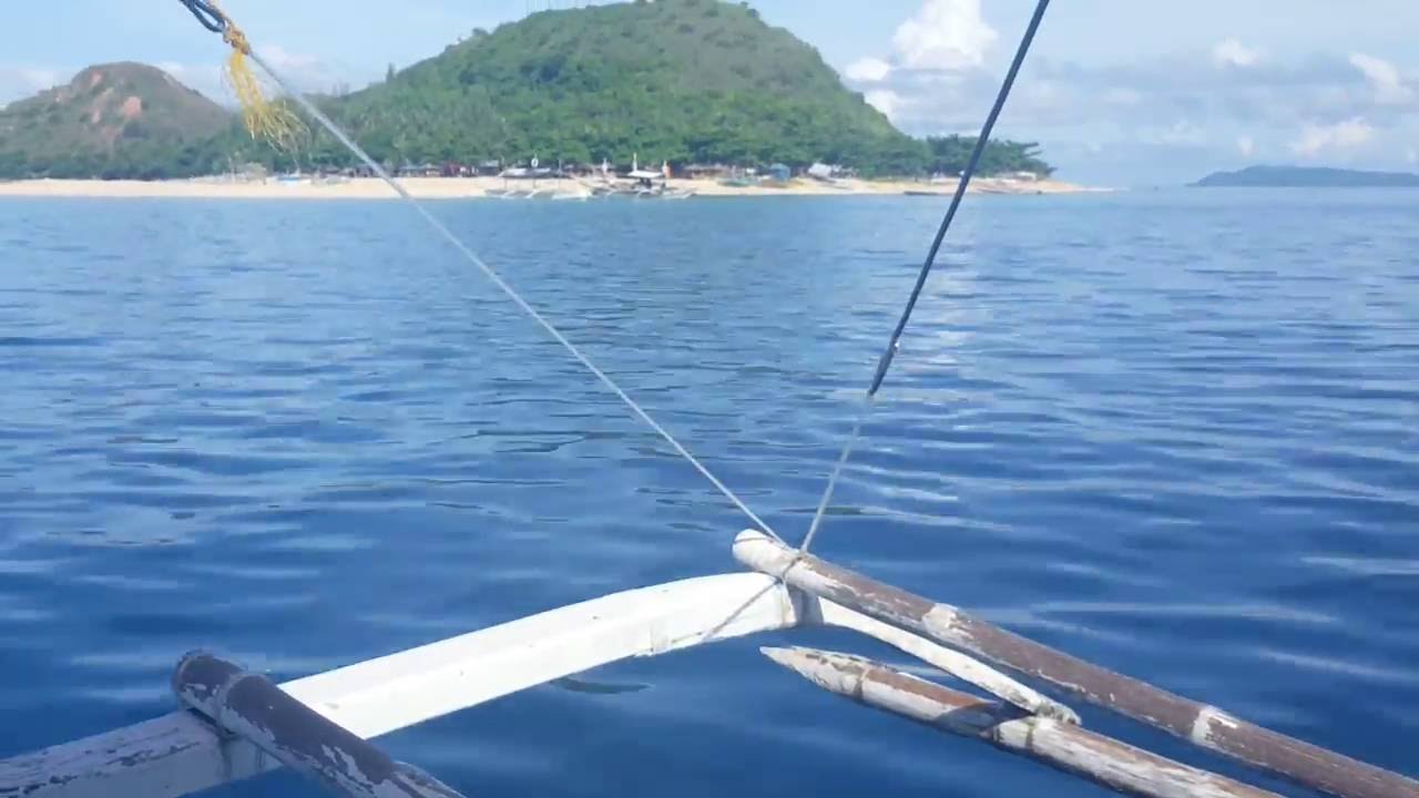 Arriving at Malalison island