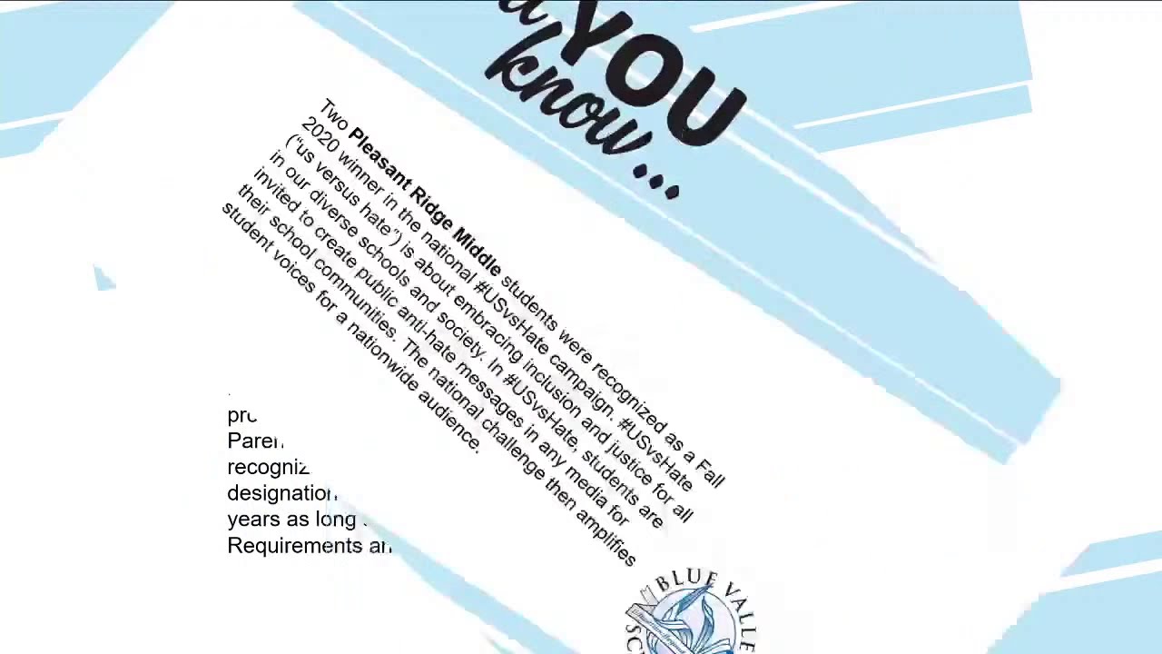 Blue Valley Board of Education Meetings Live Stream 11.9.2020