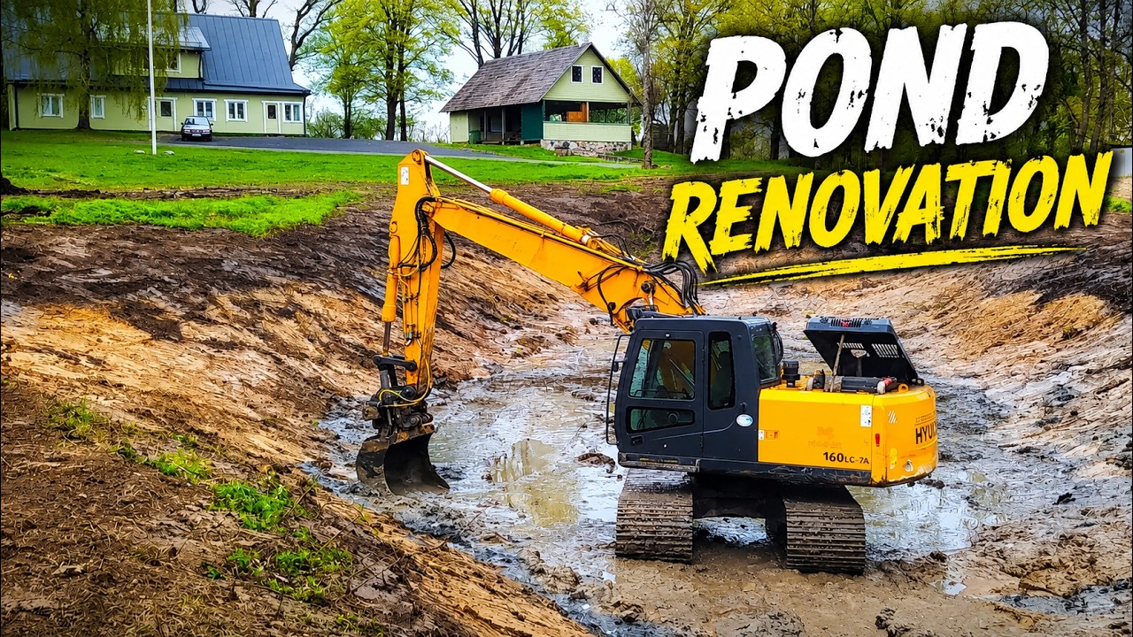 Pond Renovation from Start To Finish