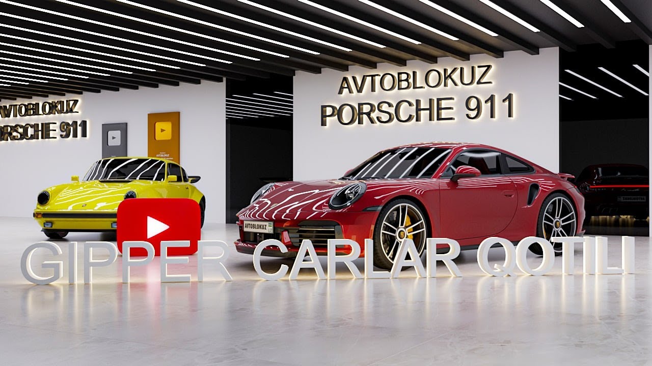 Porsche 911 Turbo S,GT2  RS   GIPPER CARLAR QOTILI