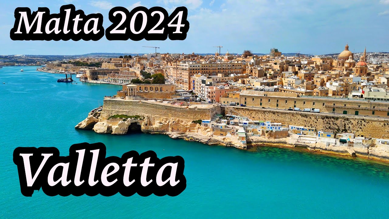 🦑Valletta 🐙2024 Spacer uliczkami stolicy Malty 2024 .zapraszam