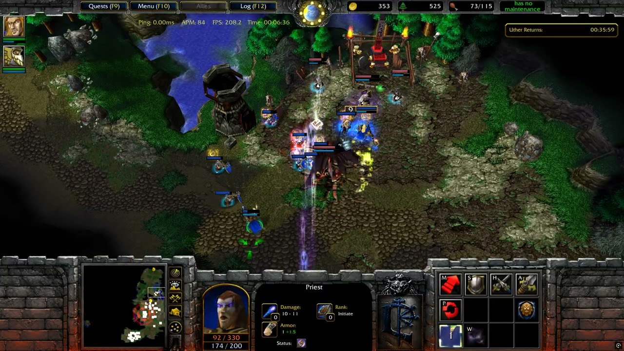 Warcraft 3 Scourge of Lordaeron REFINED: March of the Scourge! - 06