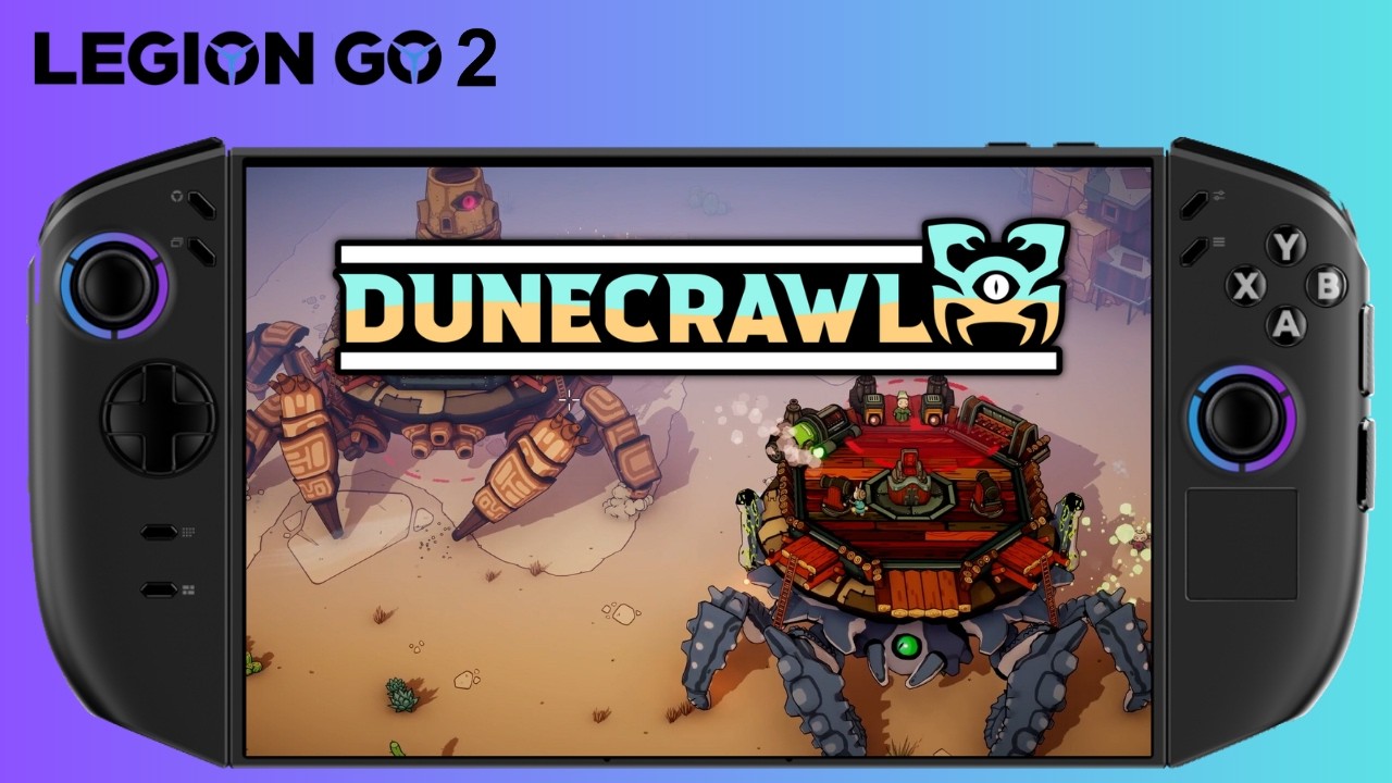 DuneCrawl Legion Go 2 Performance: Z2 Extreme All Settings / Gameplay