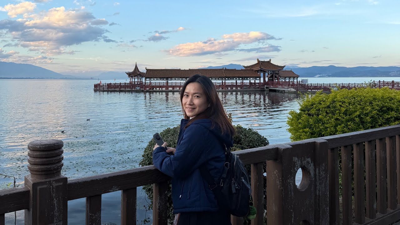 ERHAI LAKE at DALI YUNNAN CHINA