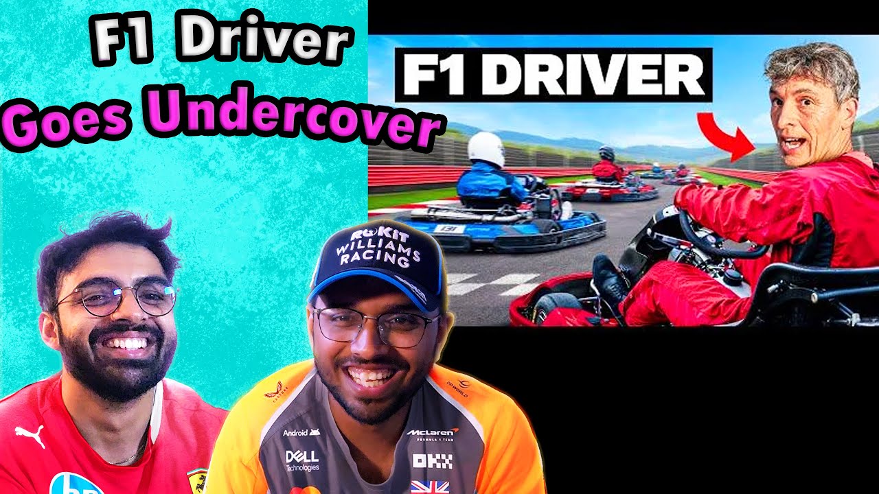 F1 Driver GOES UNDERCOVER in Kart Race – INDIANS REACT @Quadrant  #F1 #Formula1 #F1Reaction #Karting