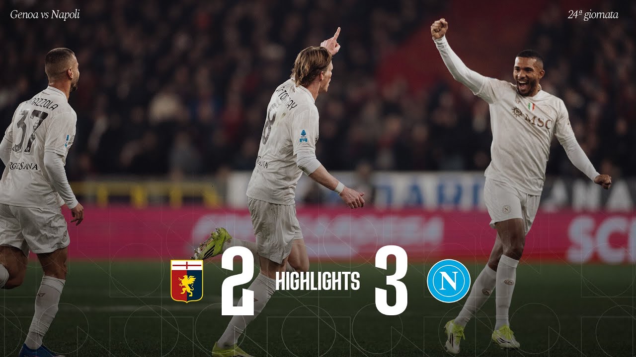 Highlights | Genoa - Napoli 2-3 | Serie A - 24ª giornata