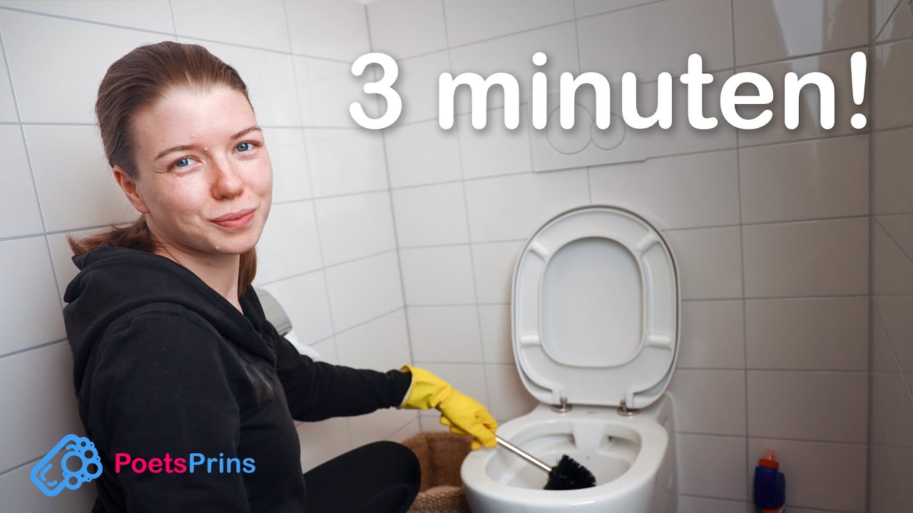 WC schoonmaken | PoetsPrins basic