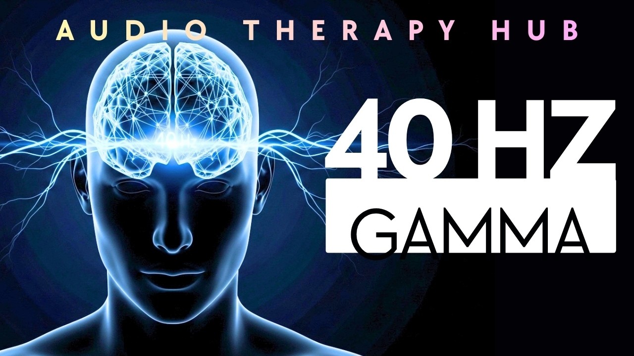 Cognitive Overdrive | 40 Hz Gamma Waves for Memory & Focus | Deep Neural Efficiency | Black Screen