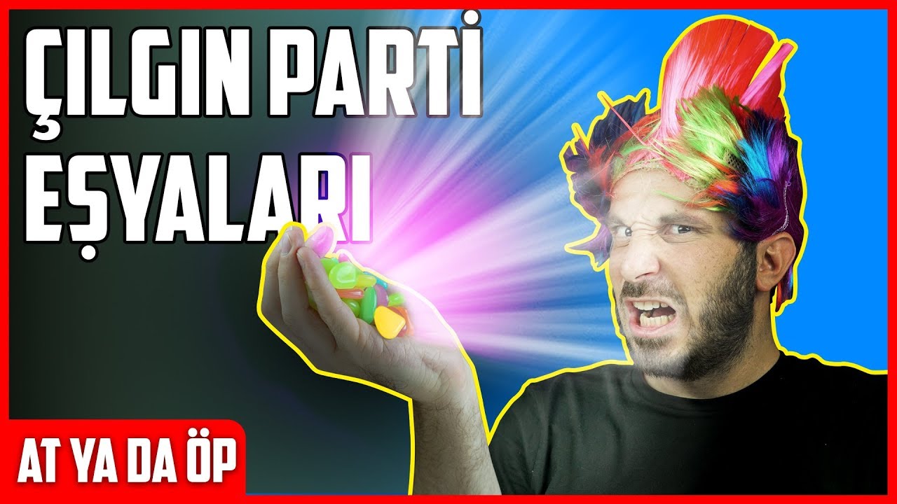 ÇOK ACAYİP PARTİ EŞYALARINI DENEDİM