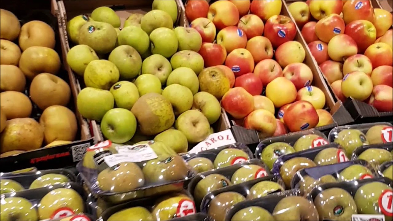 Paseando por el supermercado Carrefour de La Gavia en Madrid