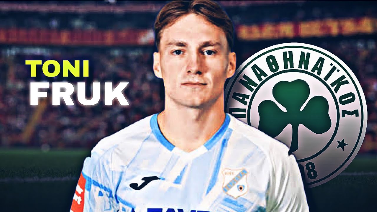 Toni Fruk - The Croatian Maestro | HNK Rijeka Highlights & Skills | Panathinaikos Target