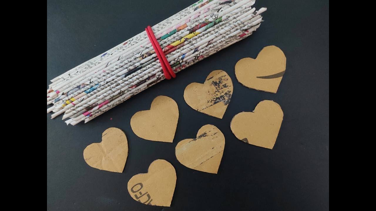3 Newspaper Craft - Wall Hanging Craft Ideas - Best Out Of Waste Newspaper/ Newspaper craft ideas