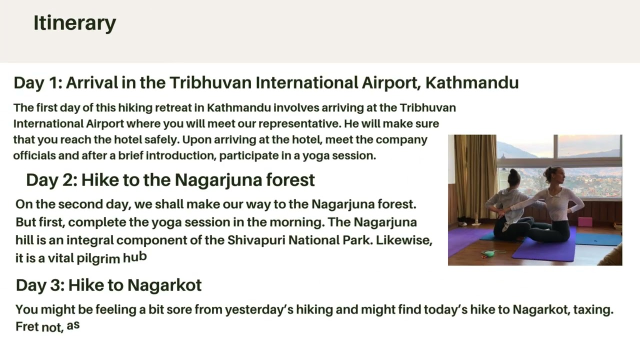 5 Days Hiking Retreat in Kathmandu &ndash; Nepal yoga teacher training