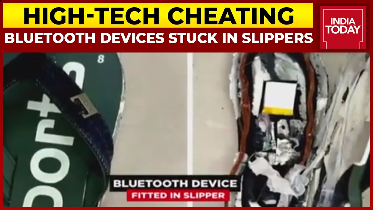 REET Exams 2021: Bluetooth Devices Stuck In Slippers For Cheating, 3 REET Aspirants Arrested