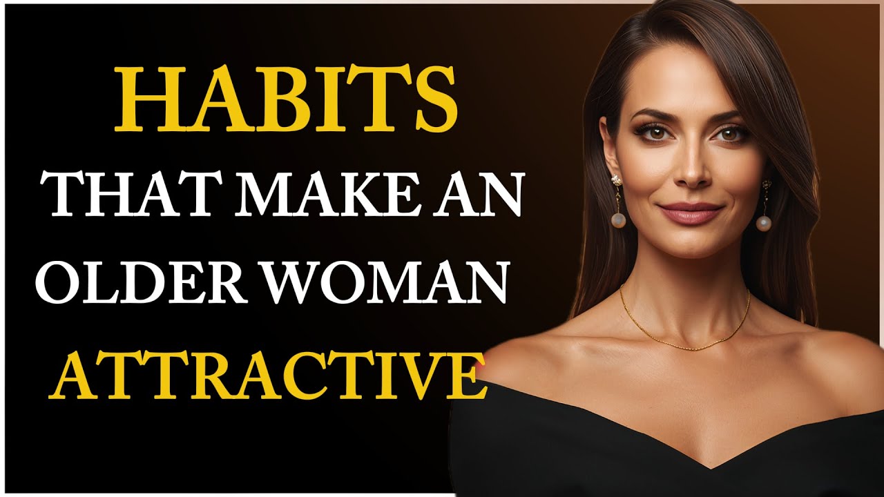 12 HABITS That Make an Older Woman ATTRACTIVE