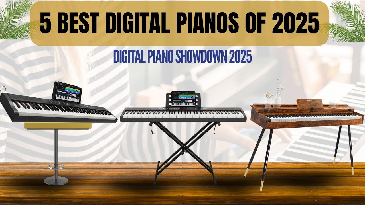 5 najlepszych pianin cyfrowych STRICH w 2025 roku 🎹 (najlepsze typy dla początkujących i do użytku domowego)