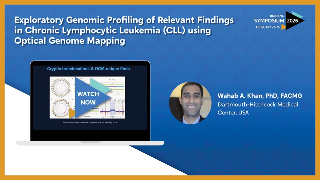 Wahab A. Khan, PhD, FACMG  |  Bionano Symposium 2026