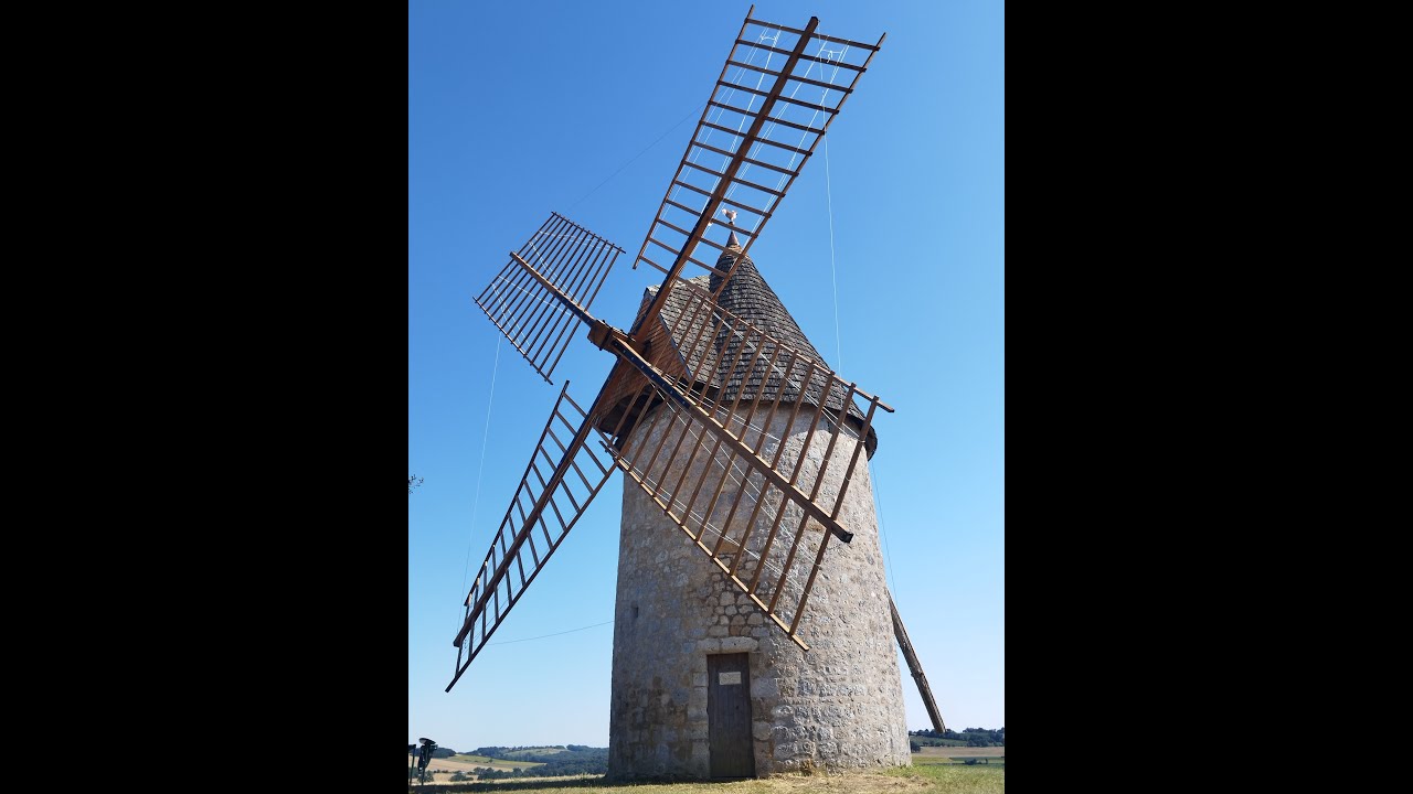 Rénovation du moulin à vent de Cuq