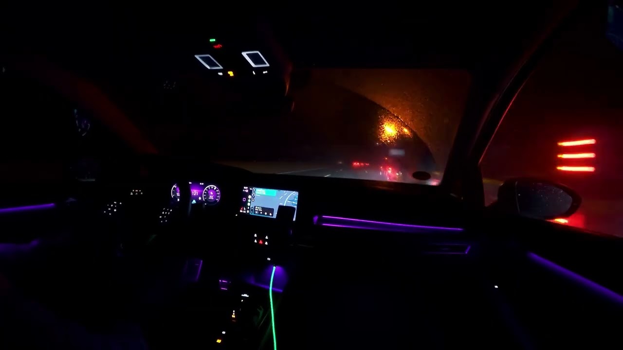 DRIVING GERMAN AUTHOBAHN 🛣️ | VW Golf 8 POV Cruise Frankfurt to Mannheim | Real-Time 4K (Part 51)