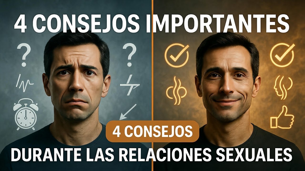 4 consejos importantes durante las relaciones sexuales
