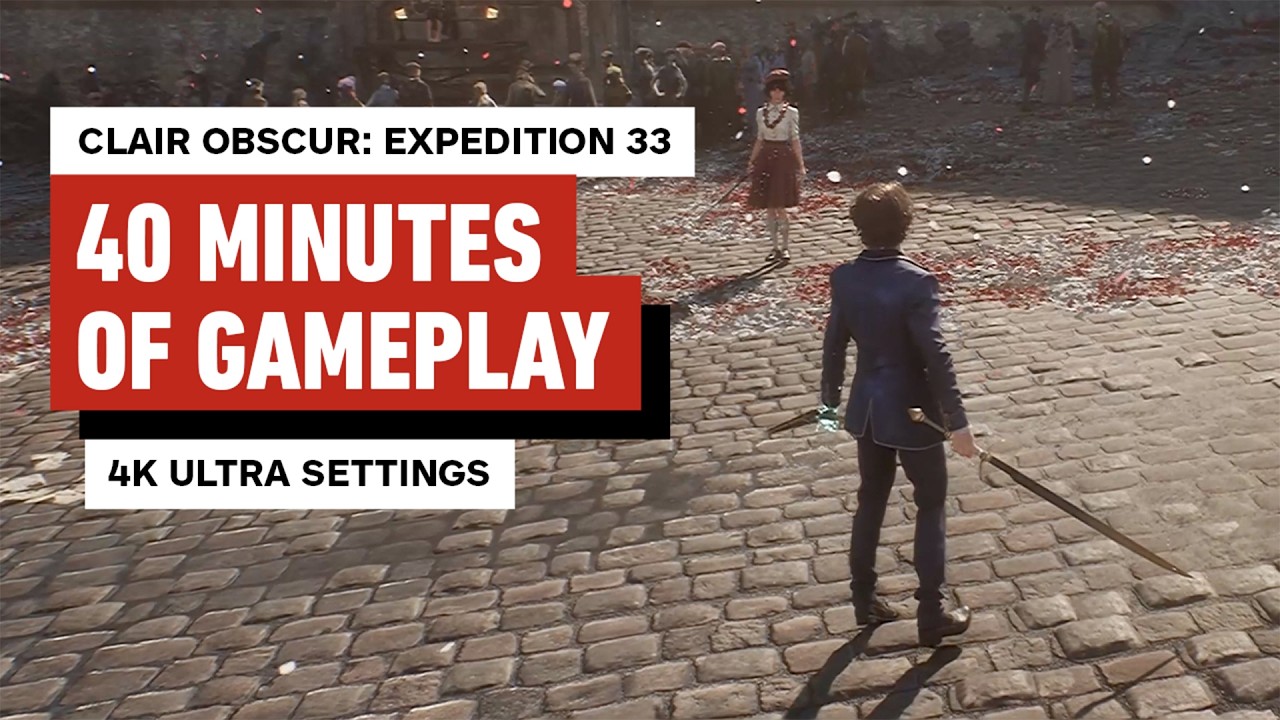 Clair Obscur: Expedition 33 - 40 Minutes of Gameplay (4K 60FPS Ultra Settings)