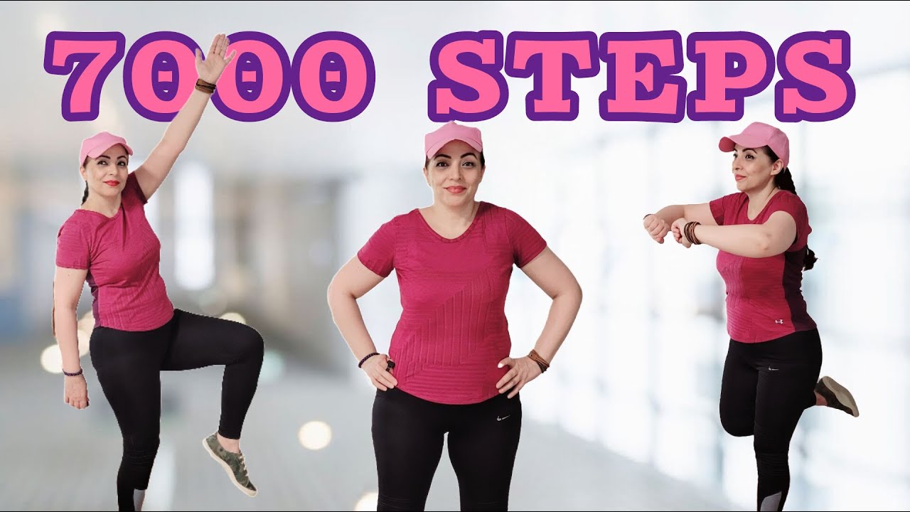 7000 STEPS IN 40-MINUTE LOW IMPACT, WEIGHT LOSS | NO JUMPING, FULL BODY BURN,STEADY STATE CARDIO 🫵👍🫶