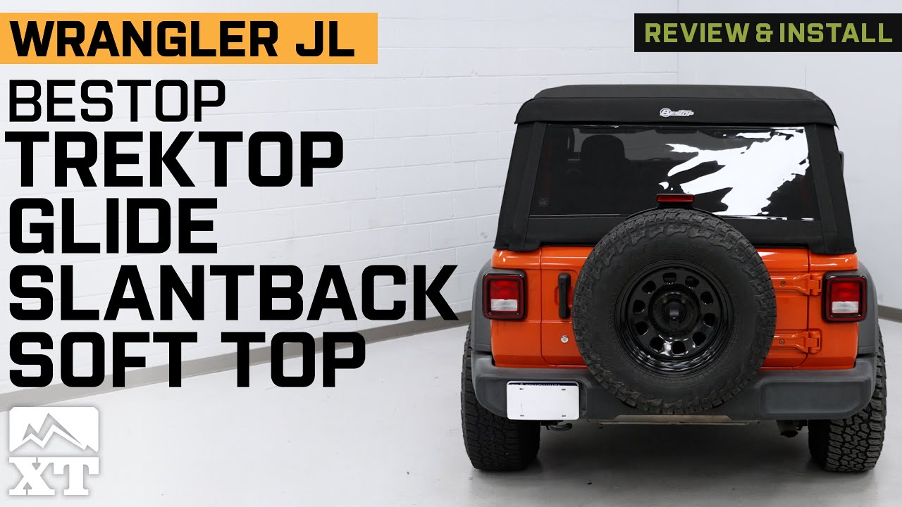 Jeep Wrangler JL Bestop Trektop Glide Slantback Soft Top Review & Install