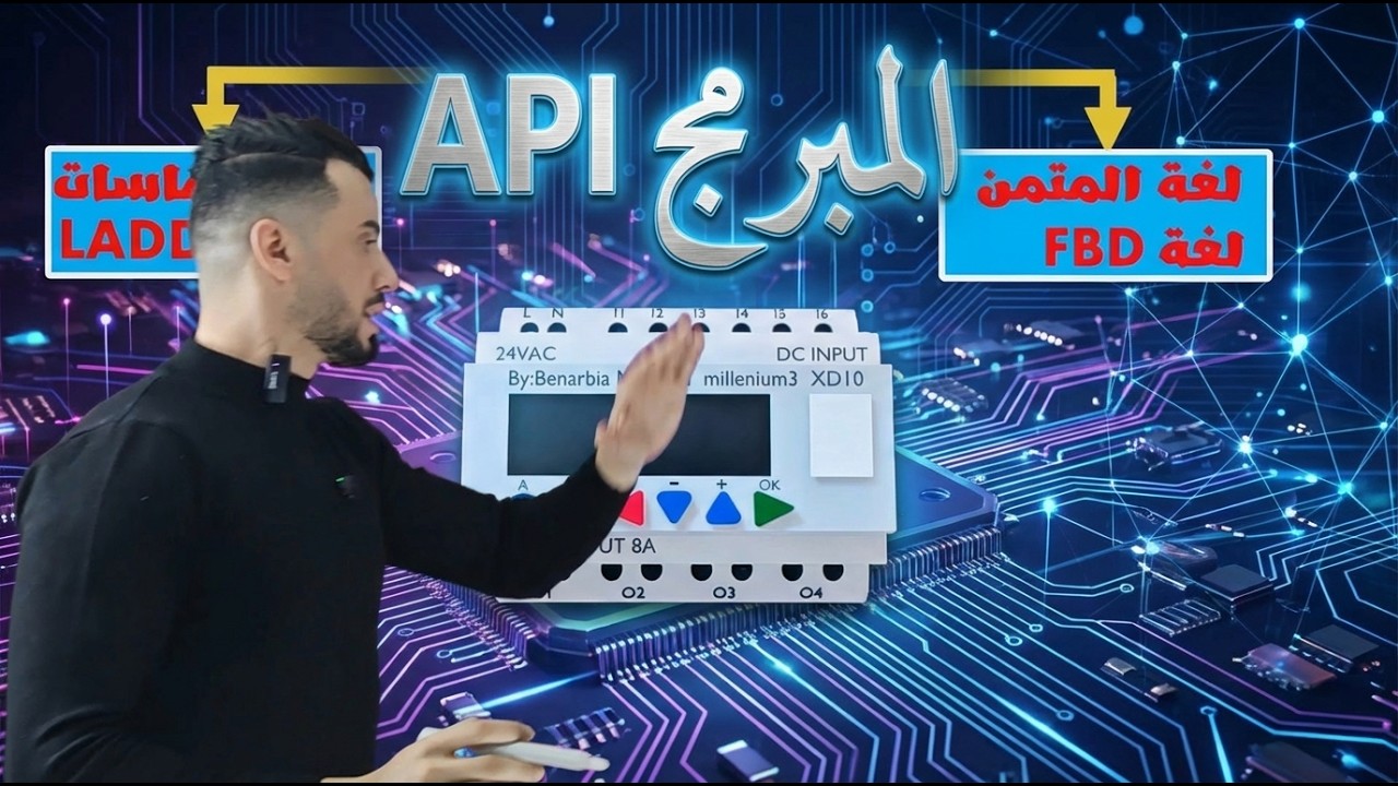 🔵اجمل شرح للمبرمج الآلي API🔶