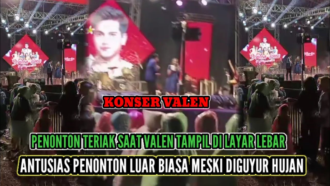 KONSER VALEN DI STADION KARAPAN SAPI BANGKALAN MADURA