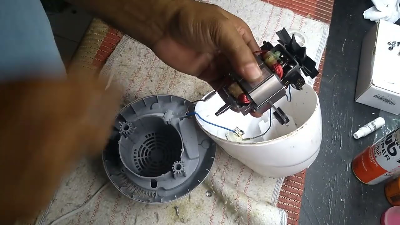 Liquidificador com induzido em curto