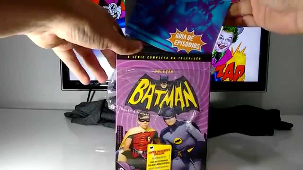 Unboxing Brasil Coleção Dvd Série TV Batman Anos 60