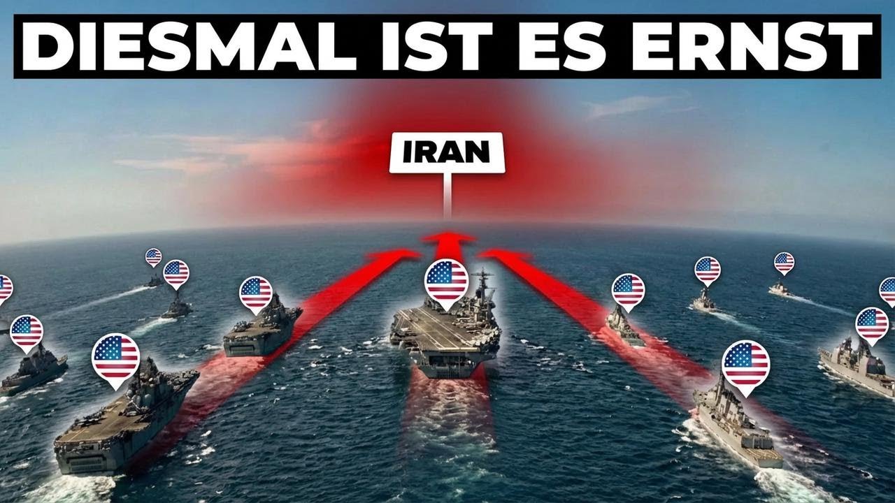 Riesige US-Flotte versammelt sich vor Iran – Steht ein Krieg bevor?