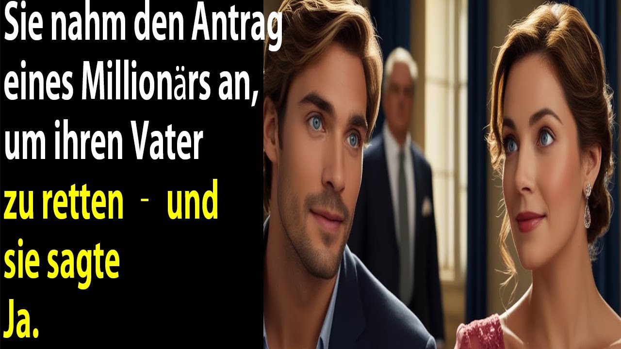 Sie nahm den Antrag des Millionärs an, um ihren Vater zu retten – und veränderte ihr Schicksal.